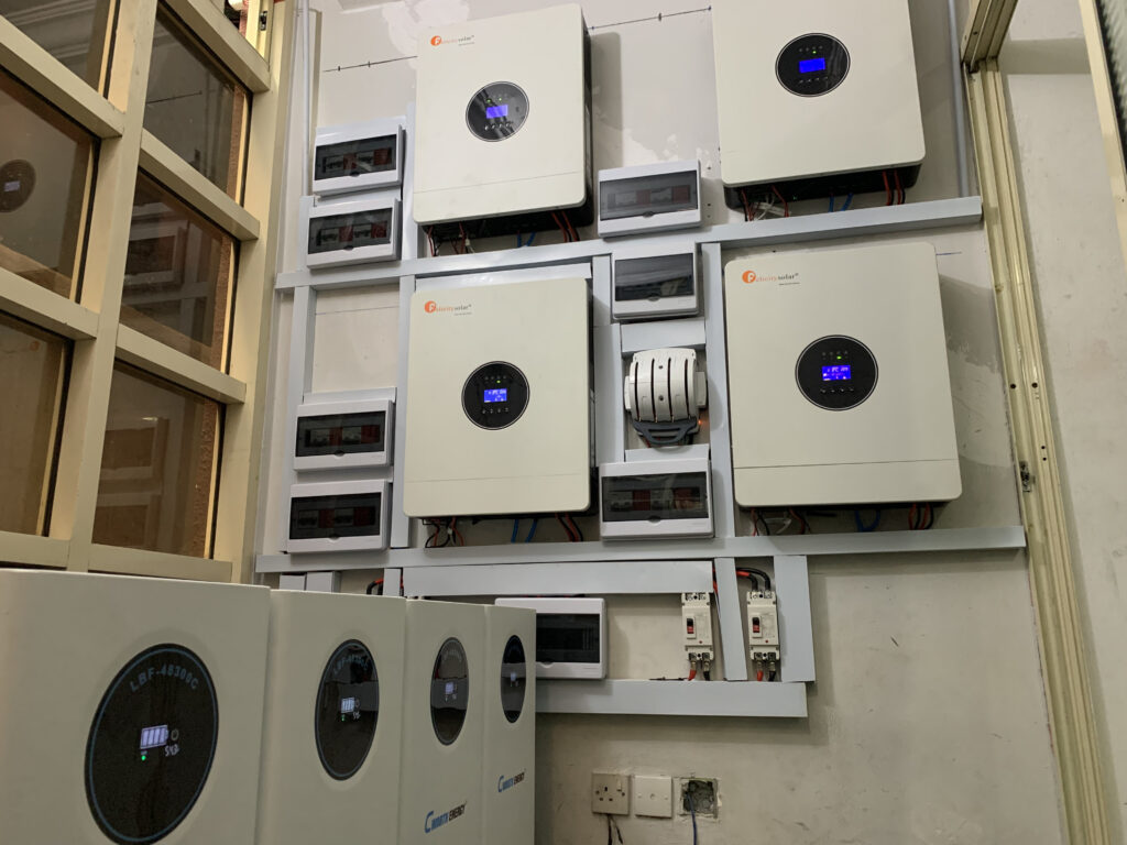 48kVA hybrid solar installation at The Golf Prince Hotel, Port Harcourt